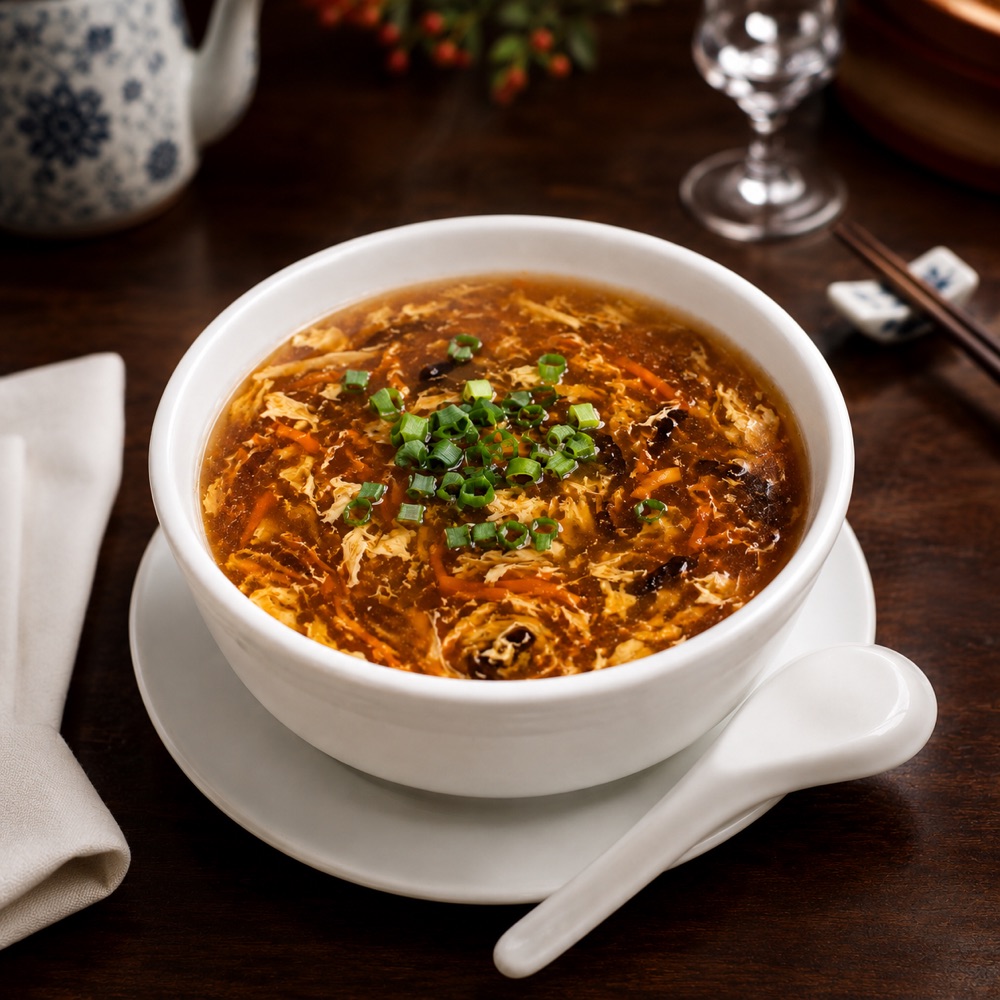 Sauer-pikante Suppe